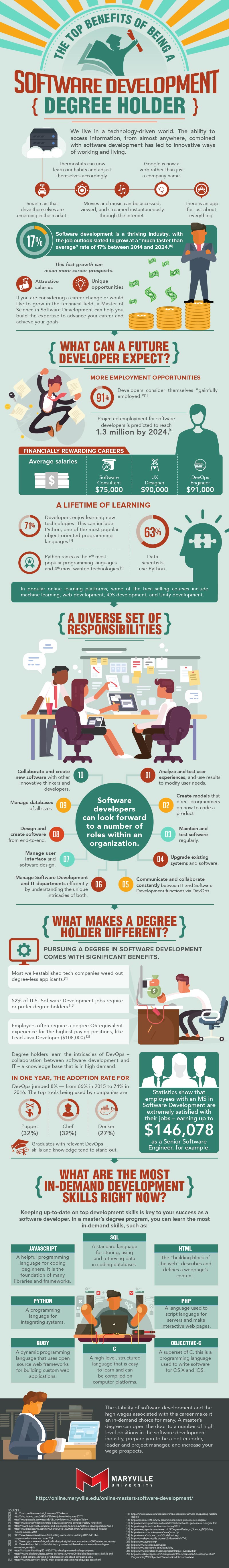 software engineering infographic