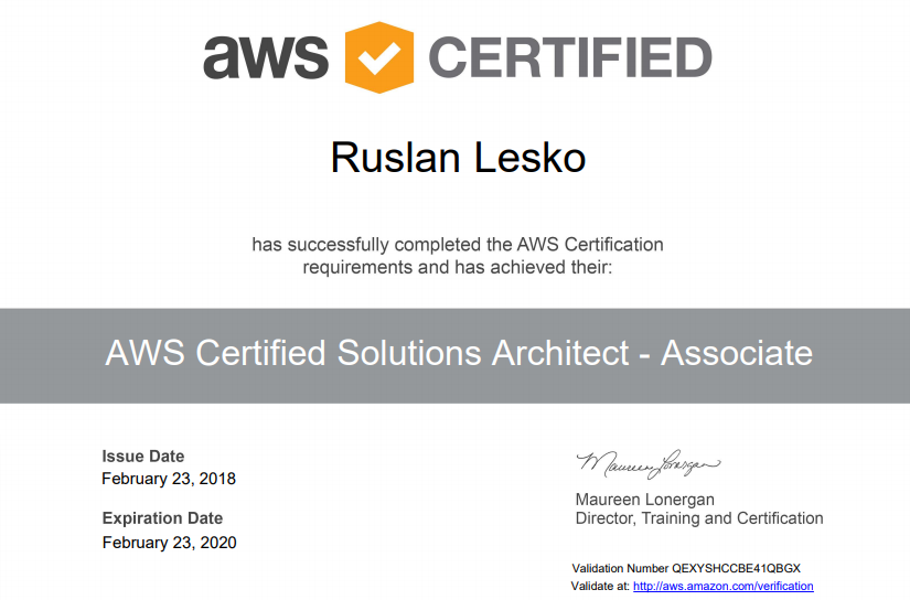 AWS Certification: how to become certified. Personal ...