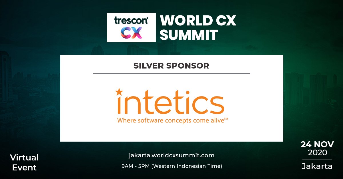 Intetics Sponsors and Speaks at World CX Summit in Indonesia