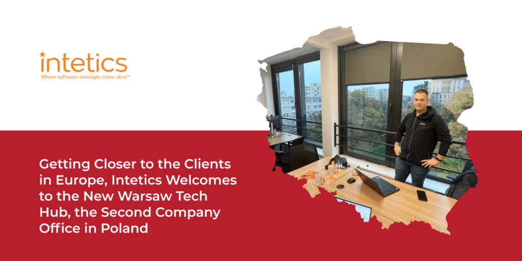 Intetics, software development company office in Warsaw, Poland