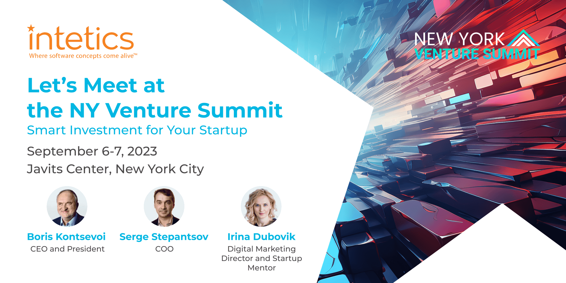 Smart Investment for Startups New York Venture Summit