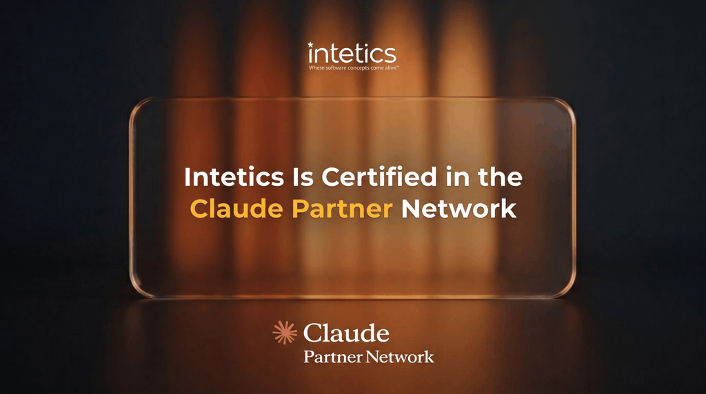 Intetics announces its Certified status in the Claude Partner Network, highlighting its expertise in enterprise AI solutions.